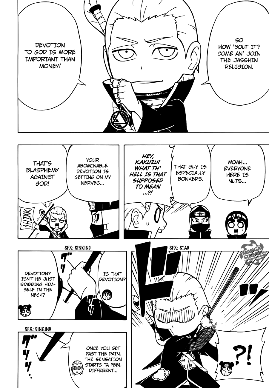 Rock Lee no Seishun Full-Power Ninden Chapter 16 page 17 - Chapter 16: The Organization Named "Akatsuki"!!