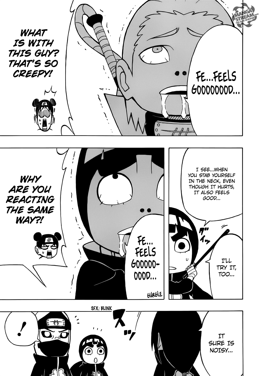 Rock Lee no Seishun Full-Power Ninden Chapter 16 page 18 - Chapter 16: The Organization Named "Akatsuki"!!