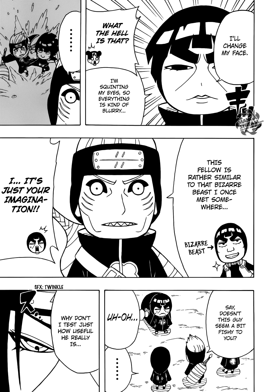Rock Lee no Seishun Full-Power Ninden Chapter 16 page 20 - Chapter 16: The Organization Named "Akatsuki"!!