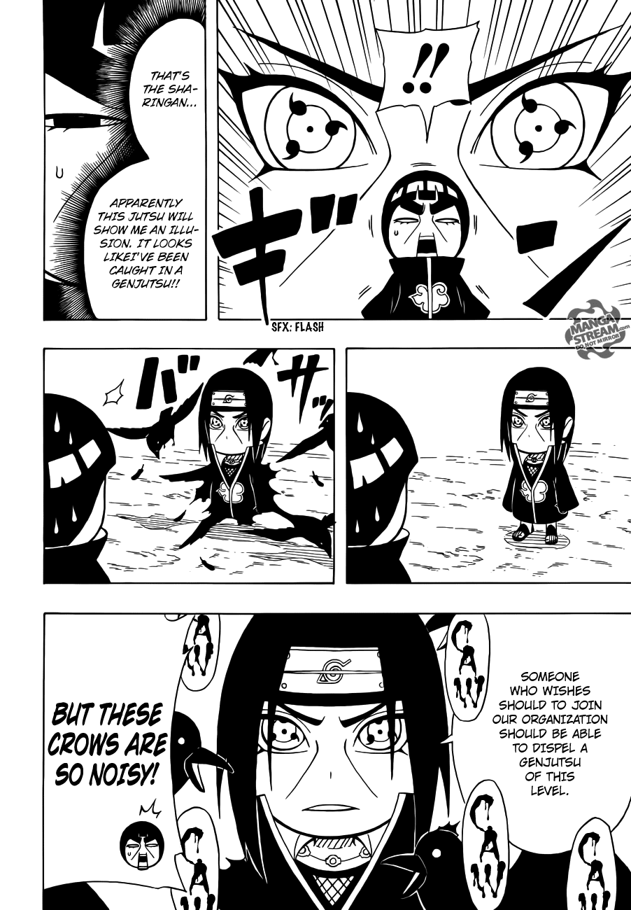 Rock Lee no Seishun Full-Power Ninden Chapter 16 page 21 - Chapter 16: The Organization Named "Akatsuki"!!