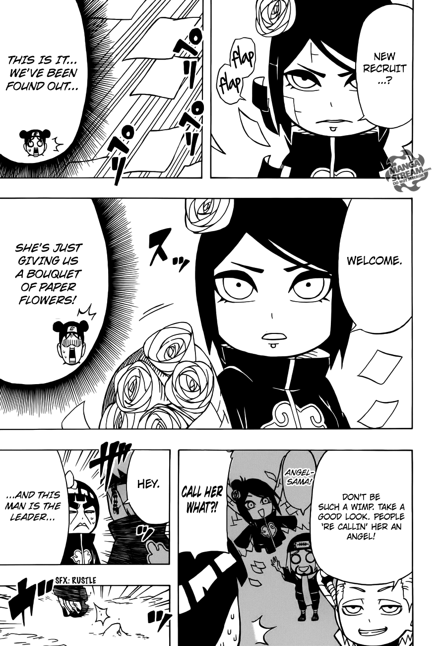 Rock Lee no Seishun Full-Power Ninden Chapter 16 page 24 - Chapter 16: The Organization Named "Akatsuki"!!