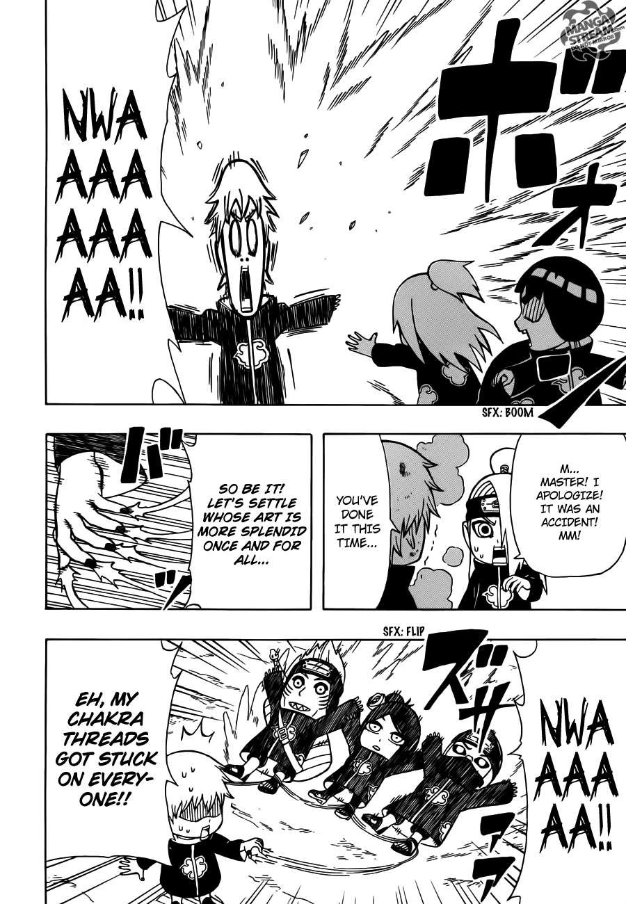 Rock Lee no Seishun Full-Power Ninden Chapter 16 page 27 - Chapter 16: The Organization Named "Akatsuki"!!