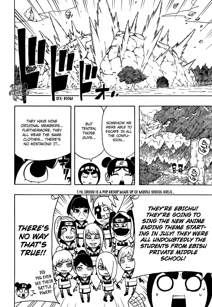 Rock Lee no Seishun Full-Power Ninden Chapter 16 page 30 - Chapter 16: The Organization Named "Akatsuki"!!