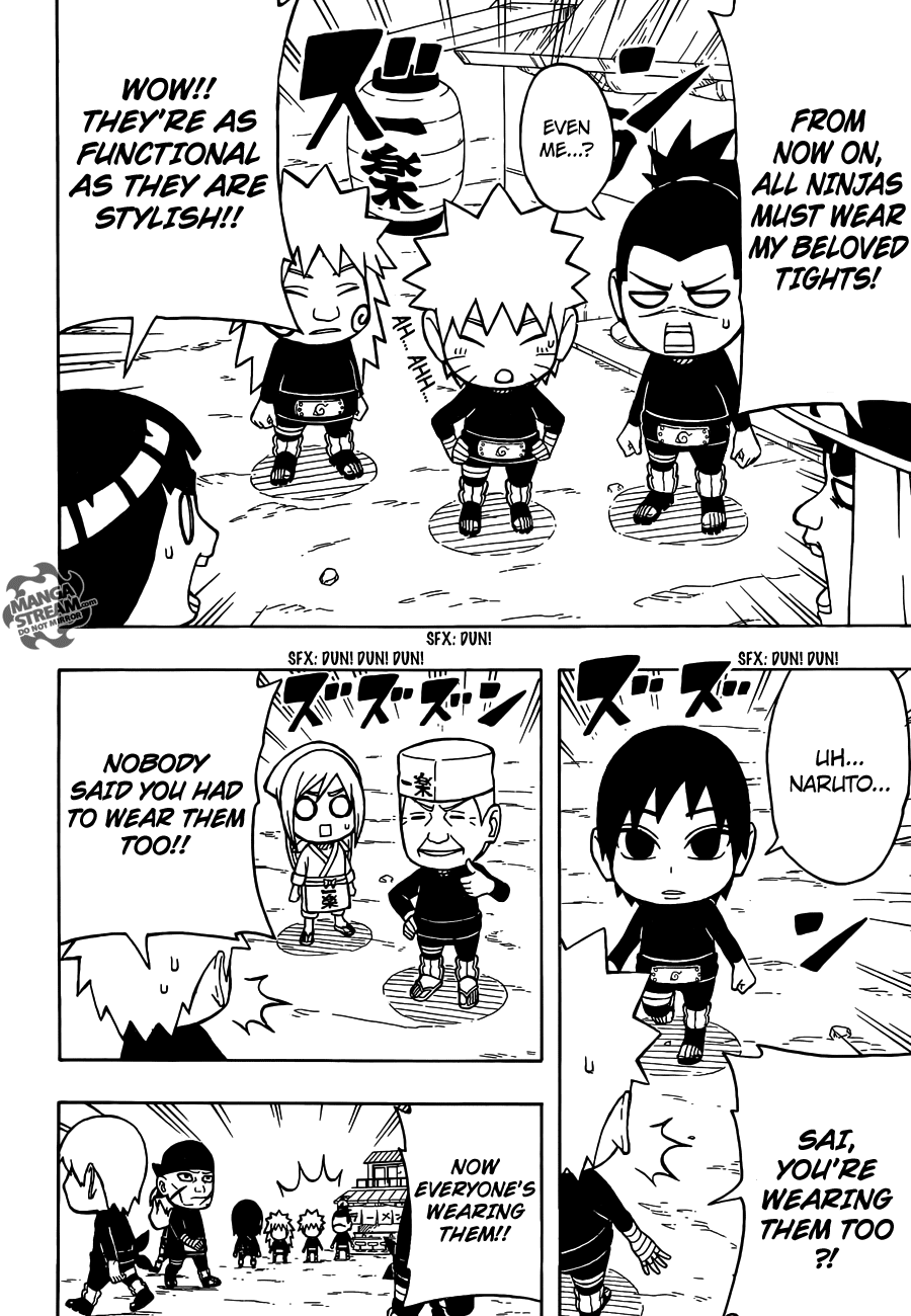Rock Lee no Seishun Full-Power Ninden Chapter 17 page 11 - Chapter 17: Might Guy, the Hokage?!