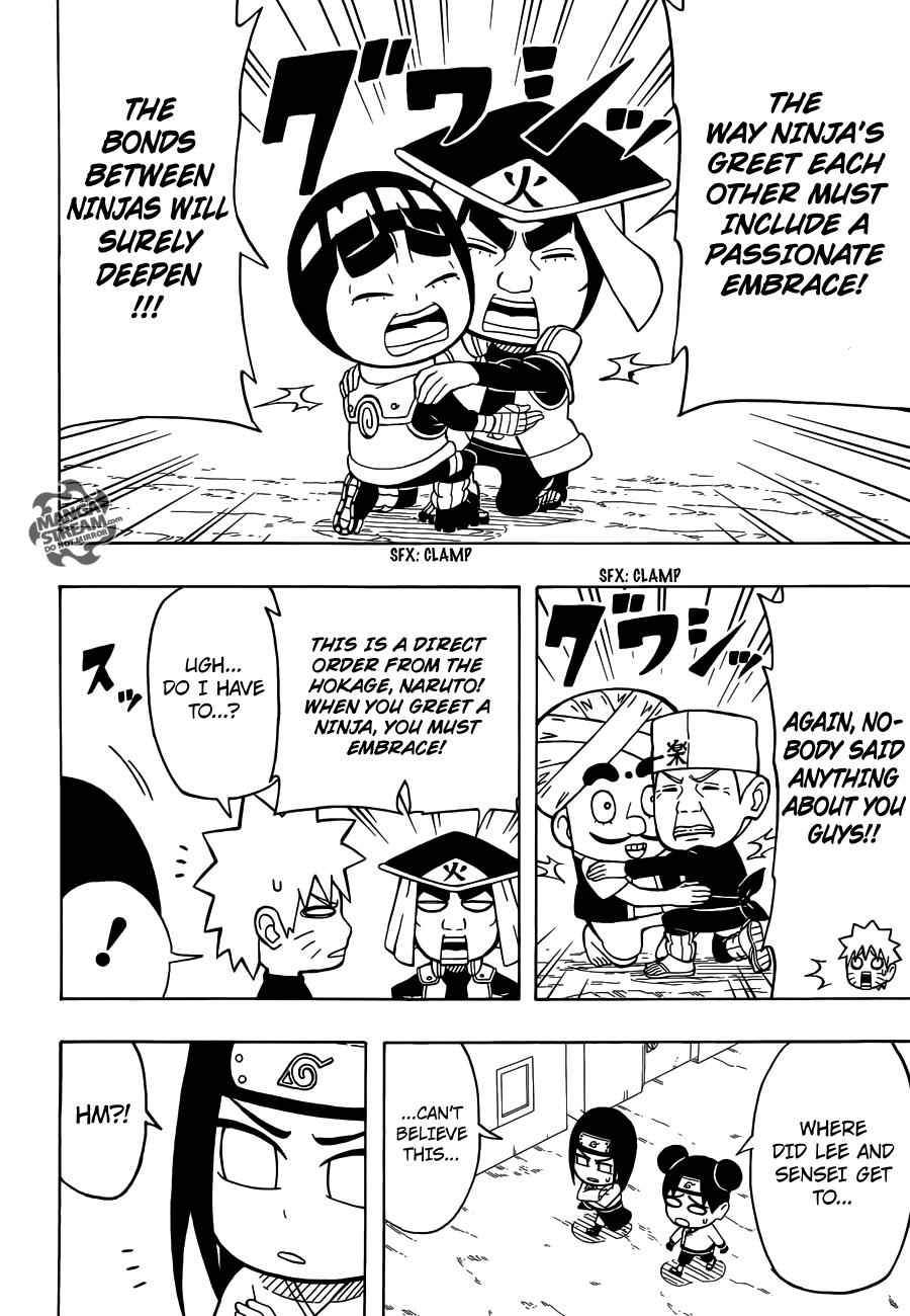 Rock Lee no Seishun Full-Power Ninden Chapter 17 page 13 - Chapter 17: Might Guy, the Hokage?!