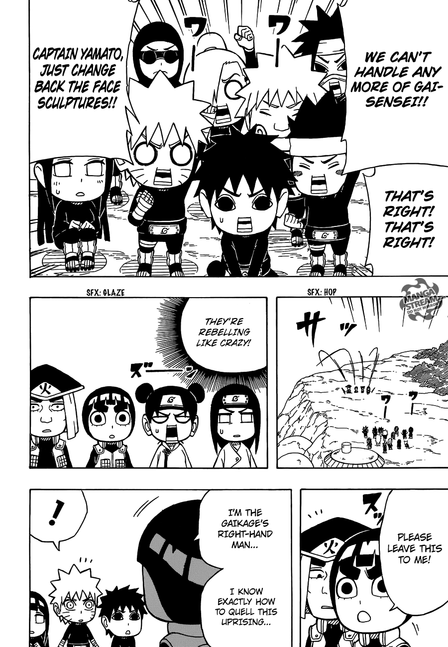 Rock Lee no Seishun Full-Power Ninden Chapter 17 page 15 - Chapter 17: Might Guy, the Hokage?!
