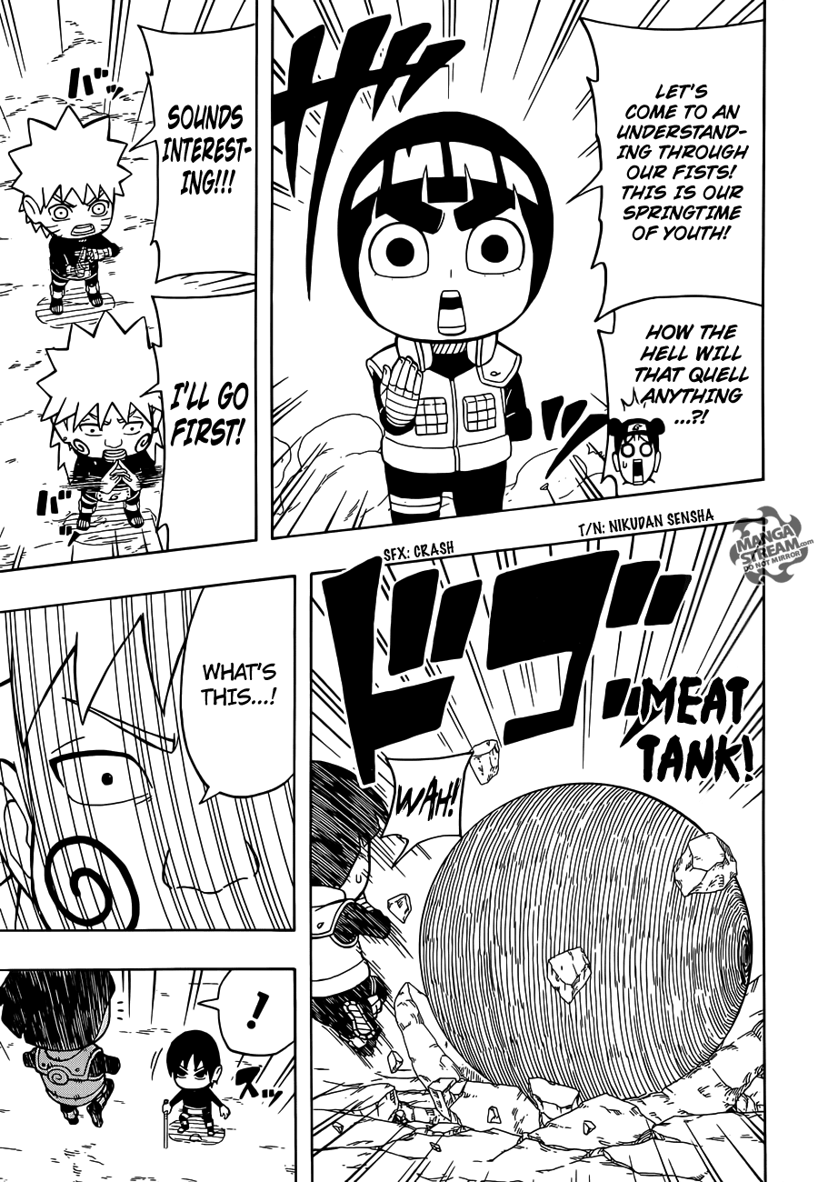 Rock Lee no Seishun Full-Power Ninden Chapter 17 page 16 - Chapter 17: Might Guy, the Hokage?!