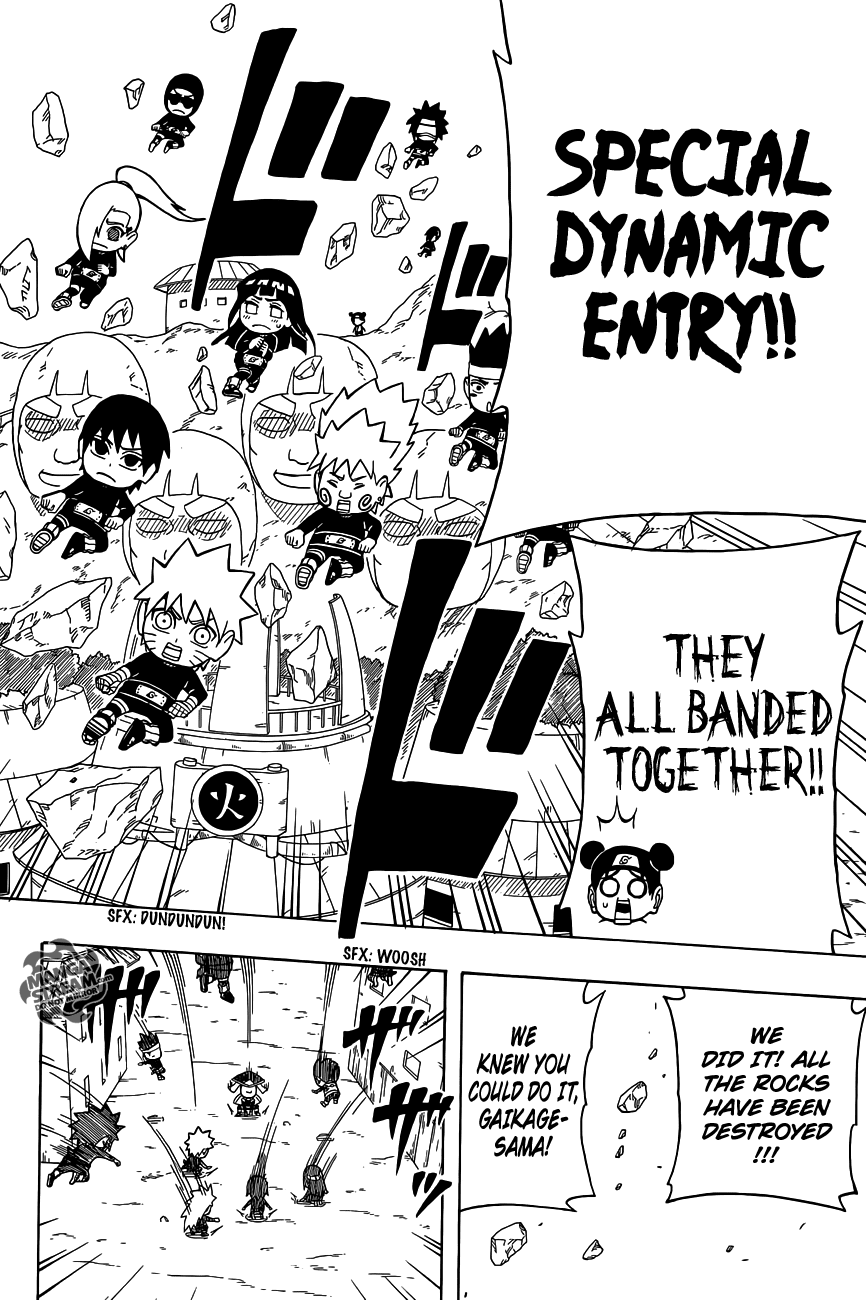 Rock Lee no Seishun Full-Power Ninden Chapter 17 page 21 - Chapter 17: Might Guy, the Hokage?!