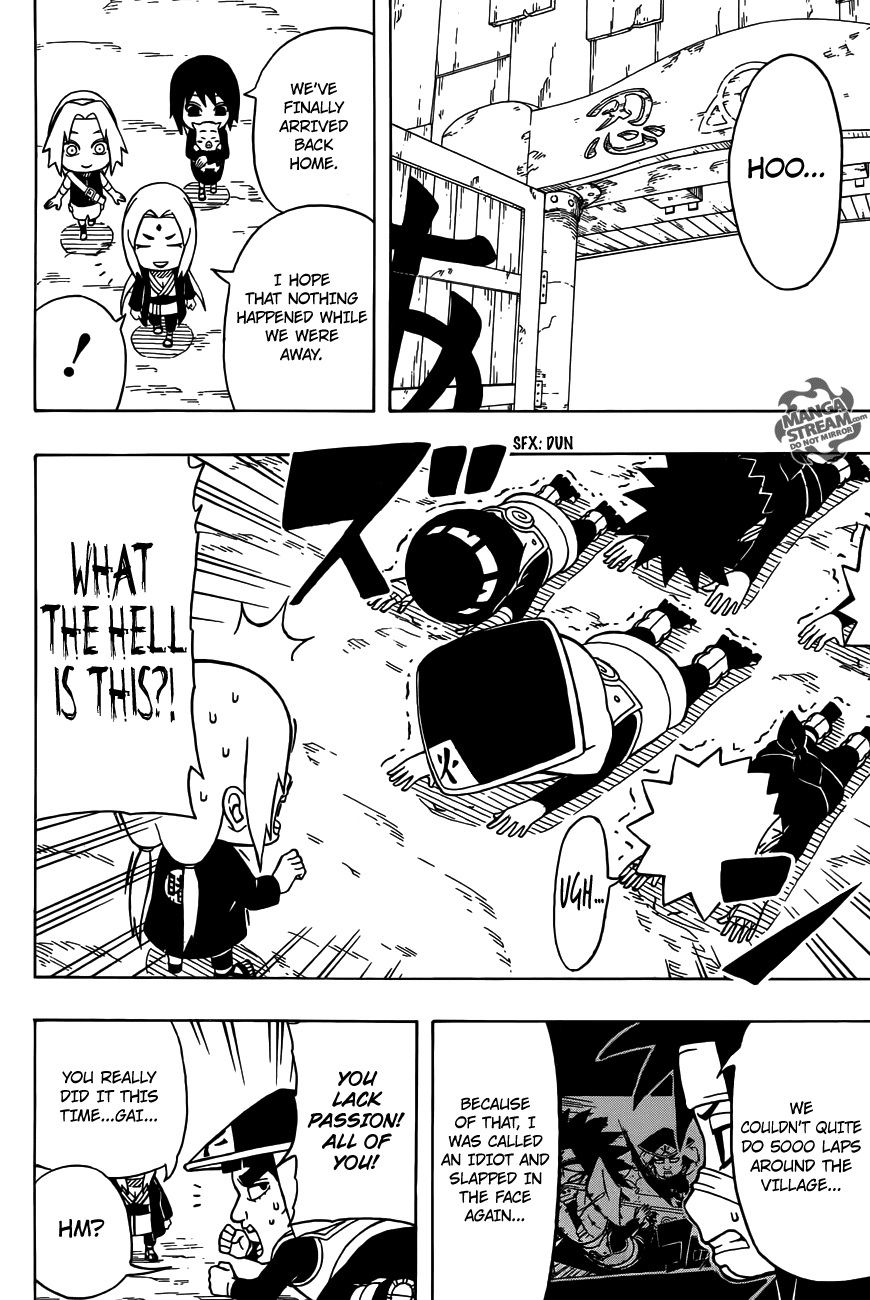 Rock Lee no Seishun Full-Power Ninden Chapter 17 page 23 - Chapter 17: Might Guy, the Hokage?!