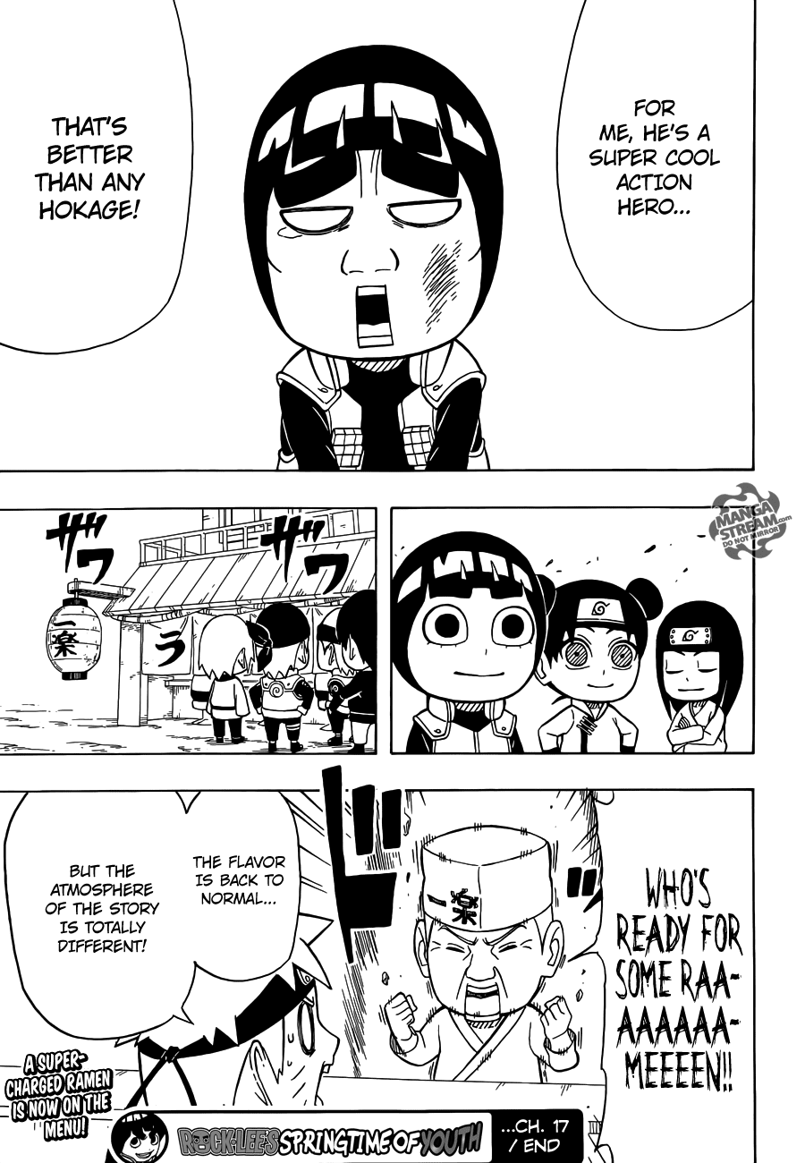 Rock Lee no Seishun Full-Power Ninden Chapter 17 page 26 - Chapter 17: Might Guy, the Hokage?!