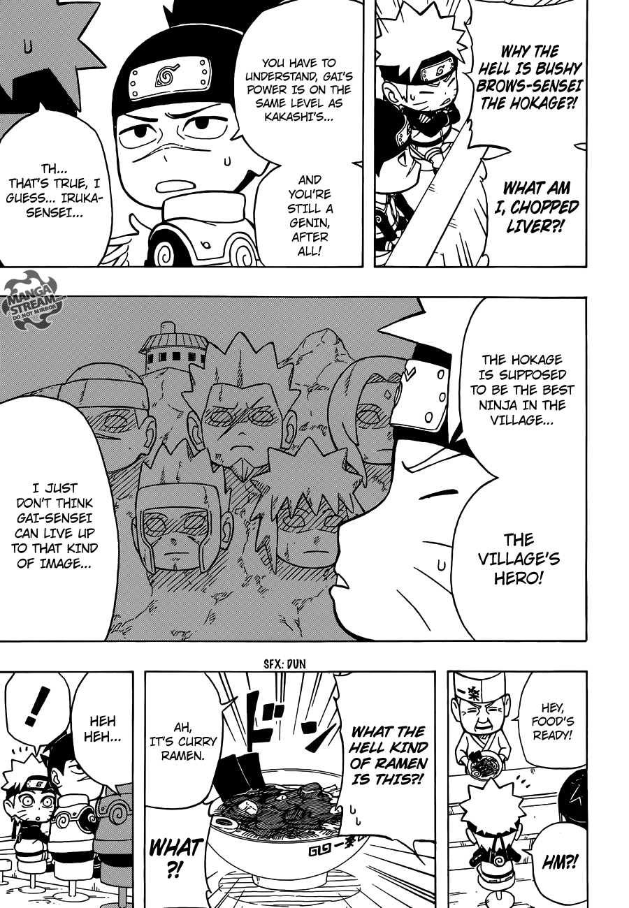 Rock Lee no Seishun Full-Power Ninden Chapter 17 page 8 - Chapter 17: Might Guy, the Hokage?!