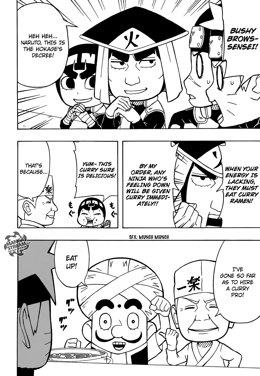 Rock Lee no Seishun Full-Power Ninden Chapter 17 page 9 - Chapter 17: Might Guy, the Hokage?!