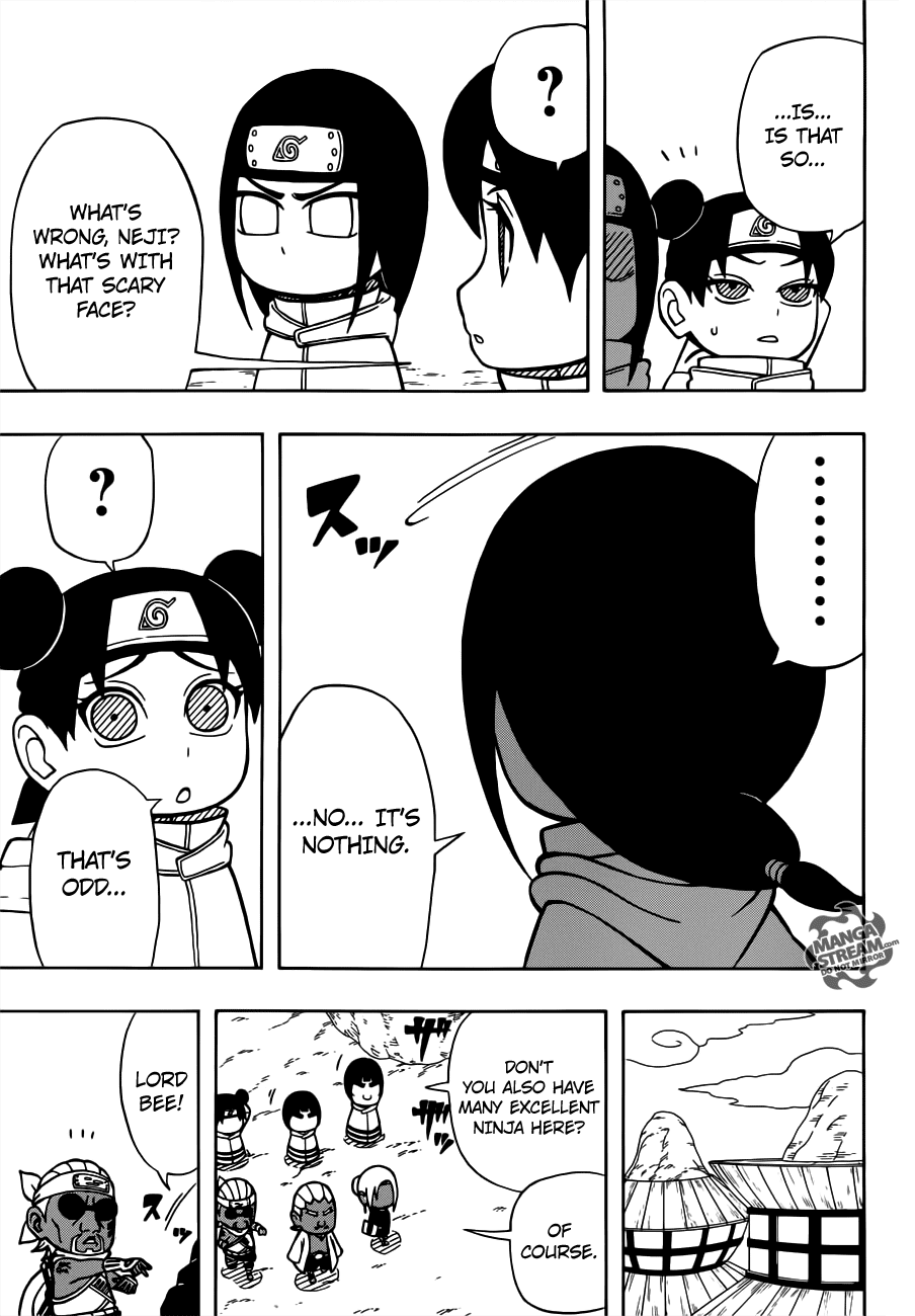 Rock Lee no Seishun Full-Power Ninden Chapter 18 page 10 - Chapter 18: The Raikage Escort Mission