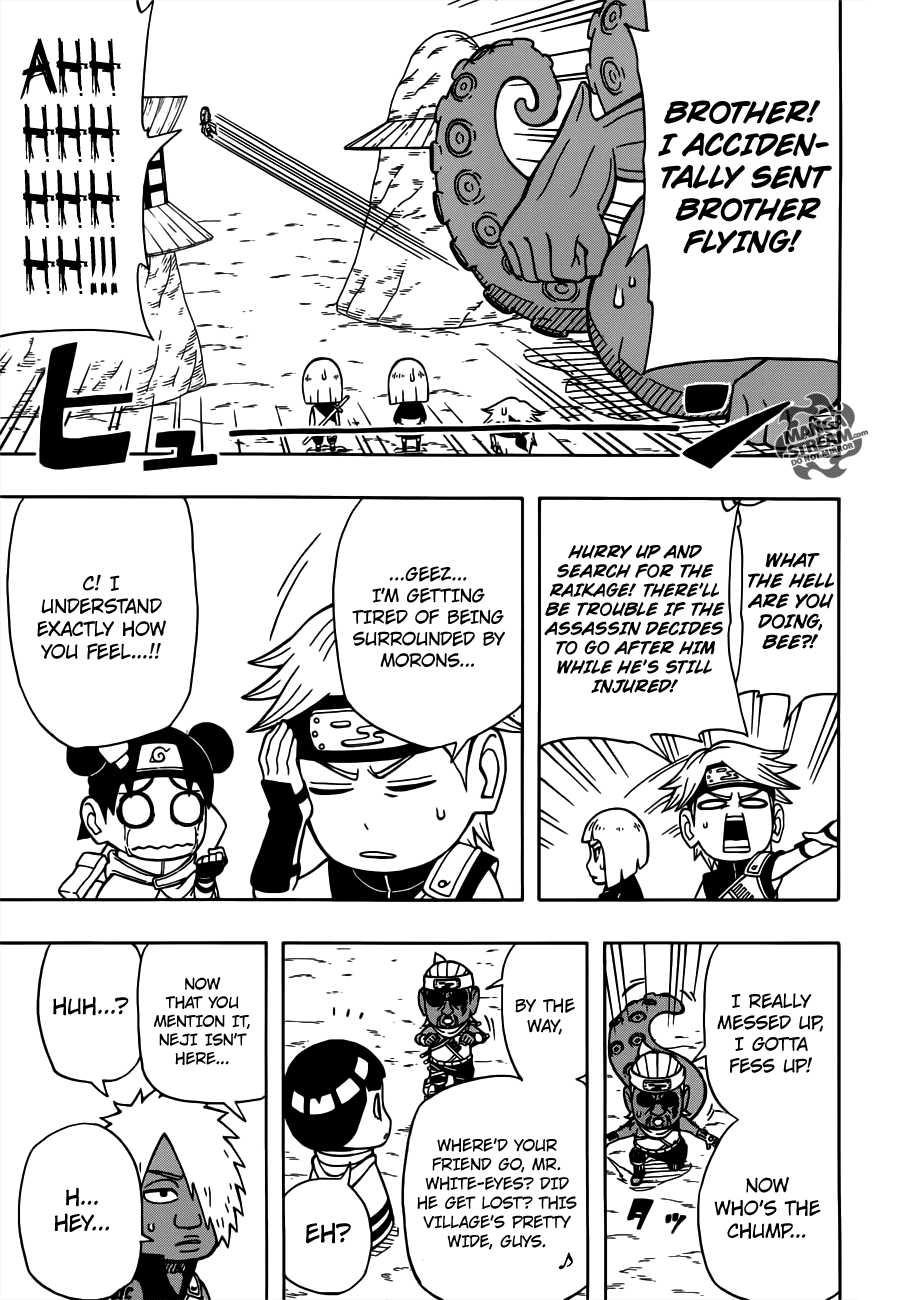 Rock Lee no Seishun Full-Power Ninden Chapter 18 page 20 - Chapter 18: The Raikage Escort Mission