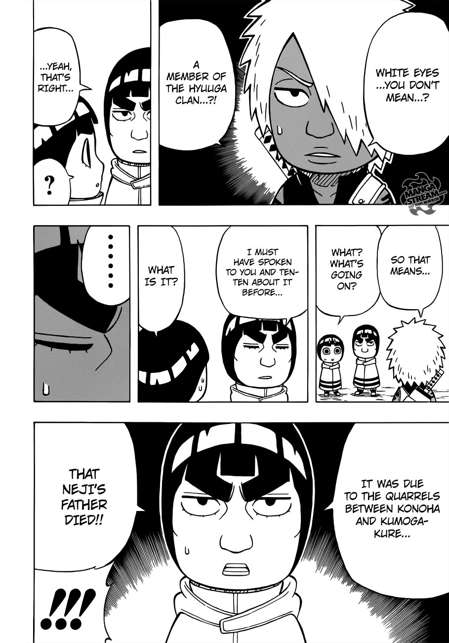 Rock Lee no Seishun Full-Power Ninden Chapter 18 page 21 - Chapter 18: The Raikage Escort Mission