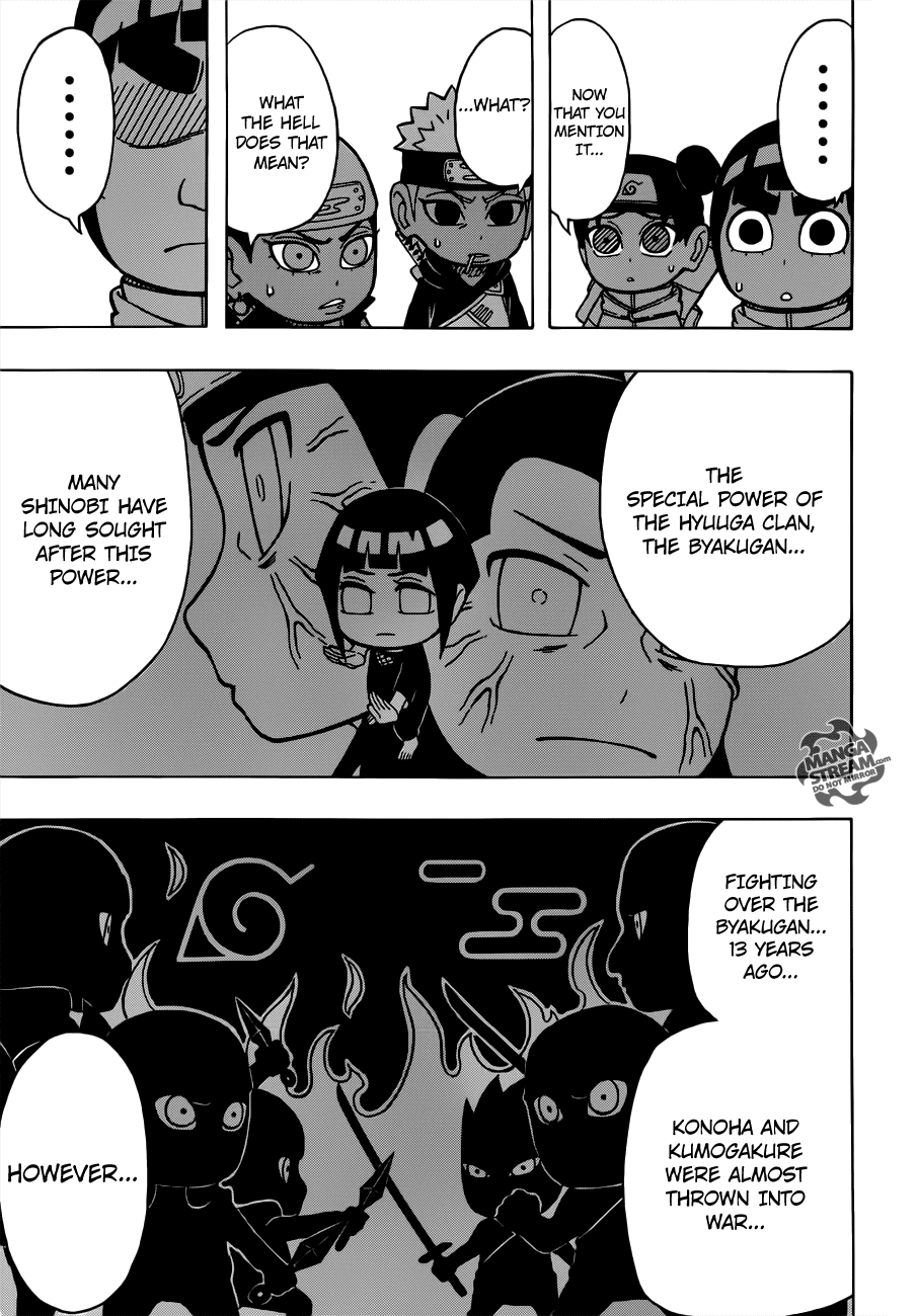 Rock Lee no Seishun Full-Power Ninden Chapter 18 page 22 - Chapter 18: The Raikage Escort Mission