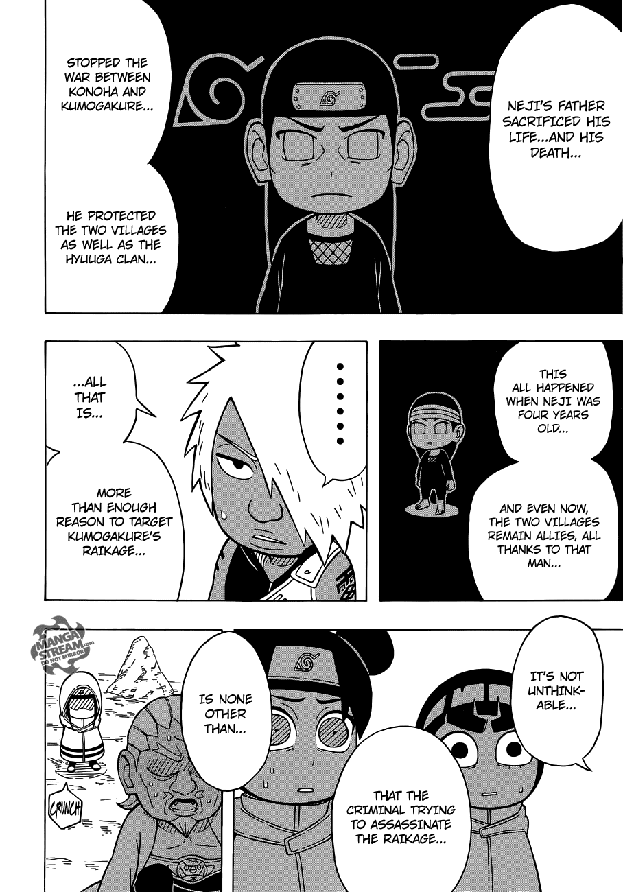 Rock Lee no Seishun Full-Power Ninden Chapter 18 page 23 - Chapter 18: The Raikage Escort Mission