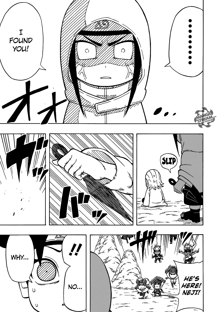 Rock Lee no Seishun Full-Power Ninden Chapter 18 page 24 - Chapter 18: The Raikage Escort Mission