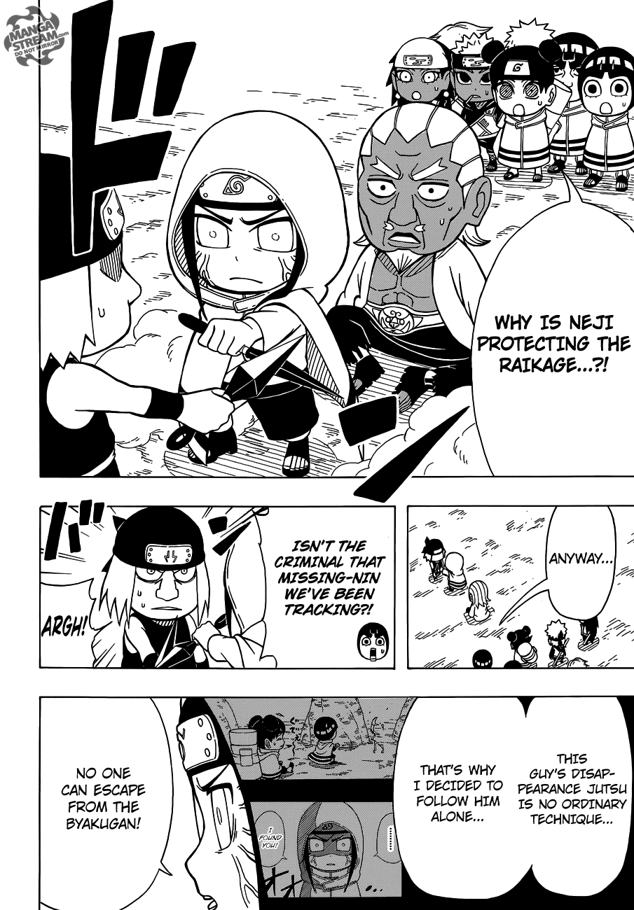 Rock Lee no Seishun Full-Power Ninden Chapter 18 page 25 - Chapter 18: The Raikage Escort Mission