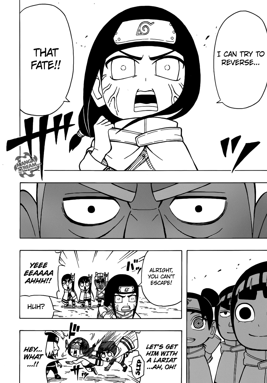 Rock Lee no Seishun Full-Power Ninden Chapter 18 page 27 - Chapter 18: The Raikage Escort Mission