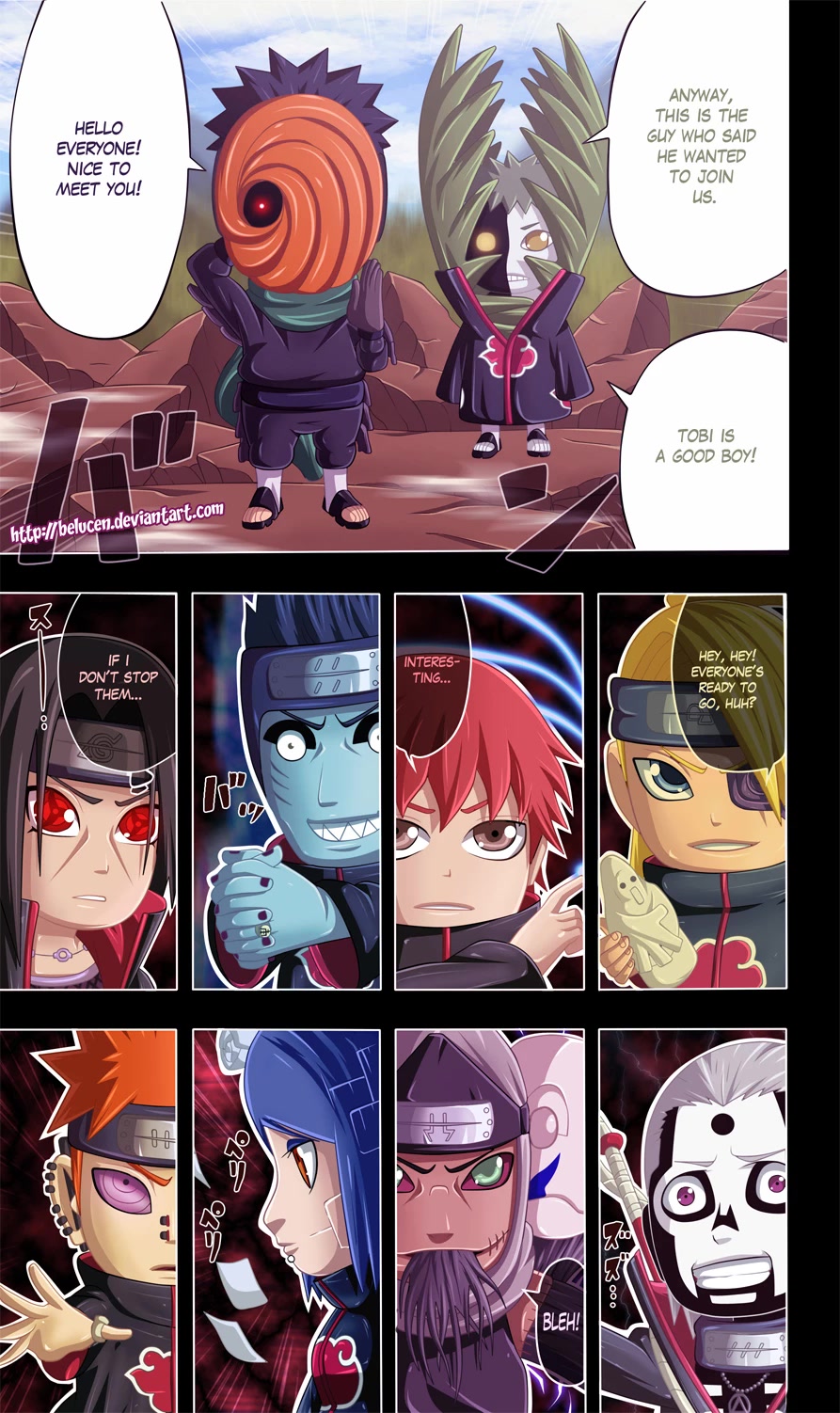 Rock Lee no Seishun Full-Power Ninden Chapter 18 page 3 - Chapter 18: The Raikage Escort Mission