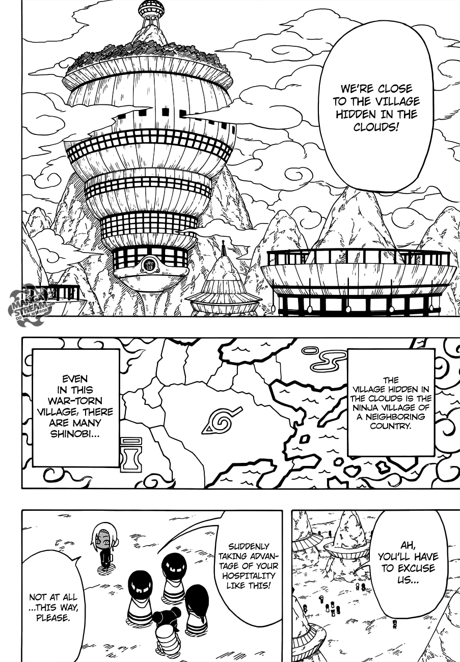 Rock Lee no Seishun Full-Power Ninden Chapter 18 page 5 - Chapter 18: The Raikage Escort Mission