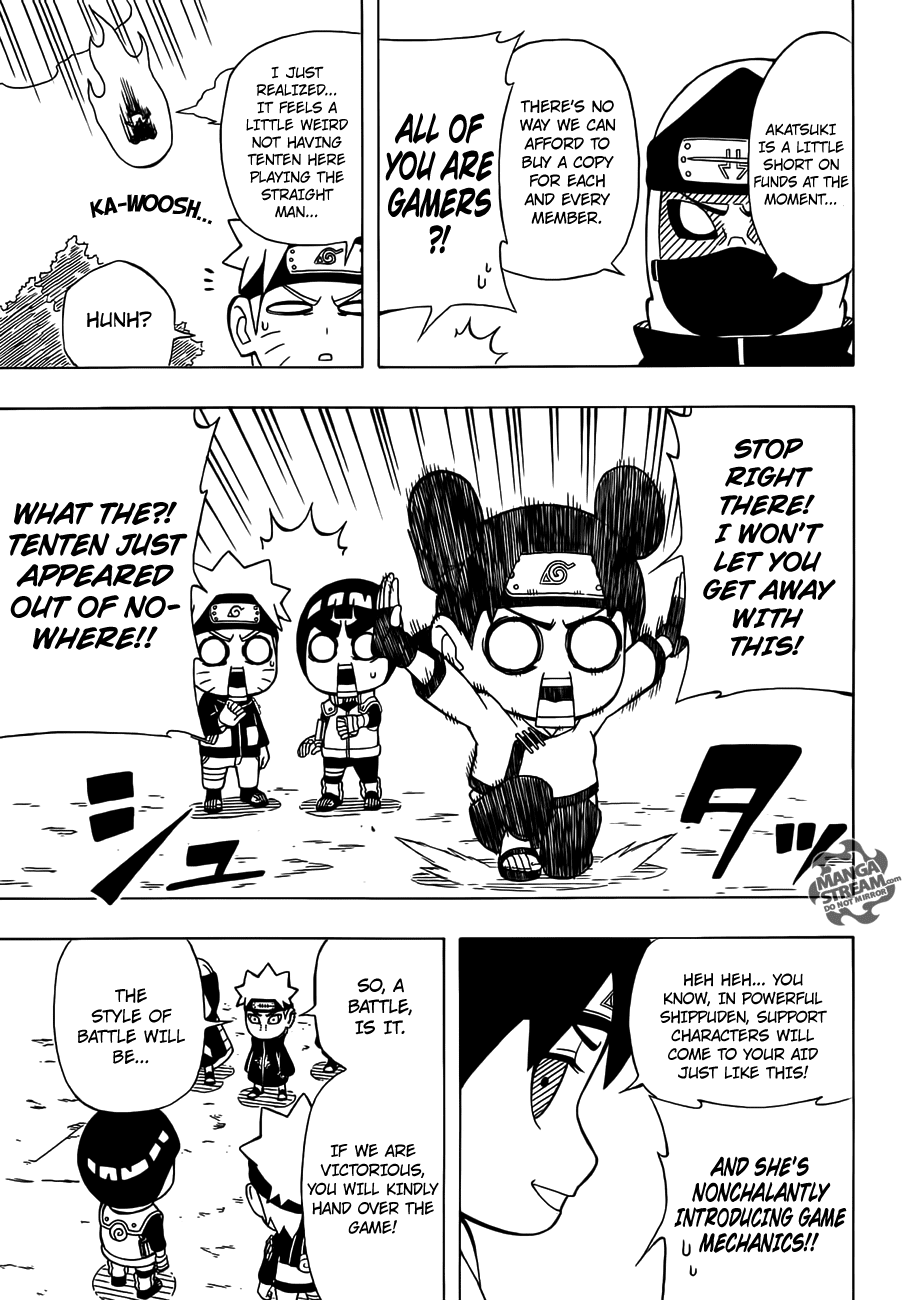 Rock Lee no Seishun Full-Power Ninden Chapter 19.5 page 4 - Chapter 19.5: Omake