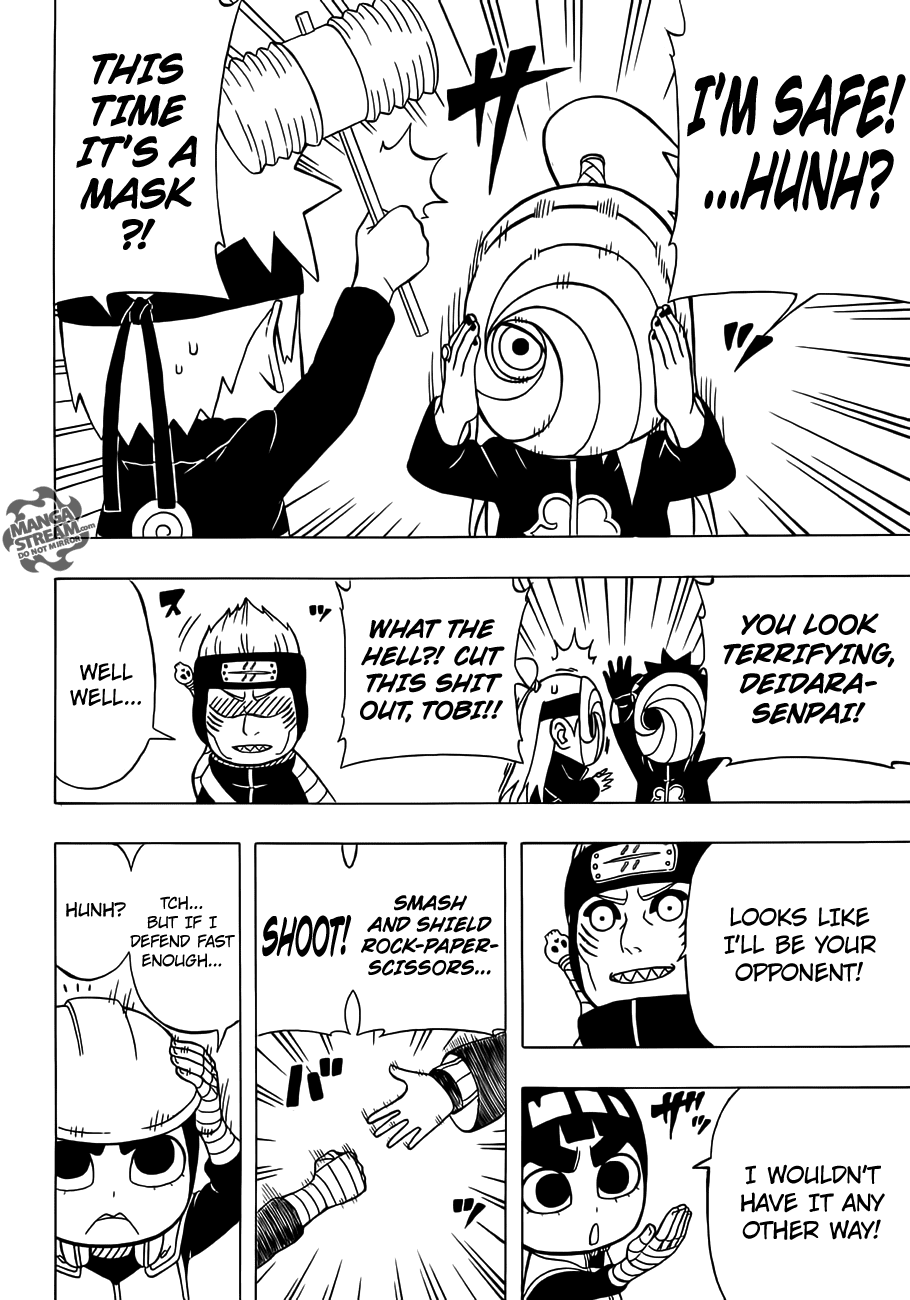 Rock Lee no Seishun Full-Power Ninden Chapter 19.5 page 7 - Chapter 19.5: Omake