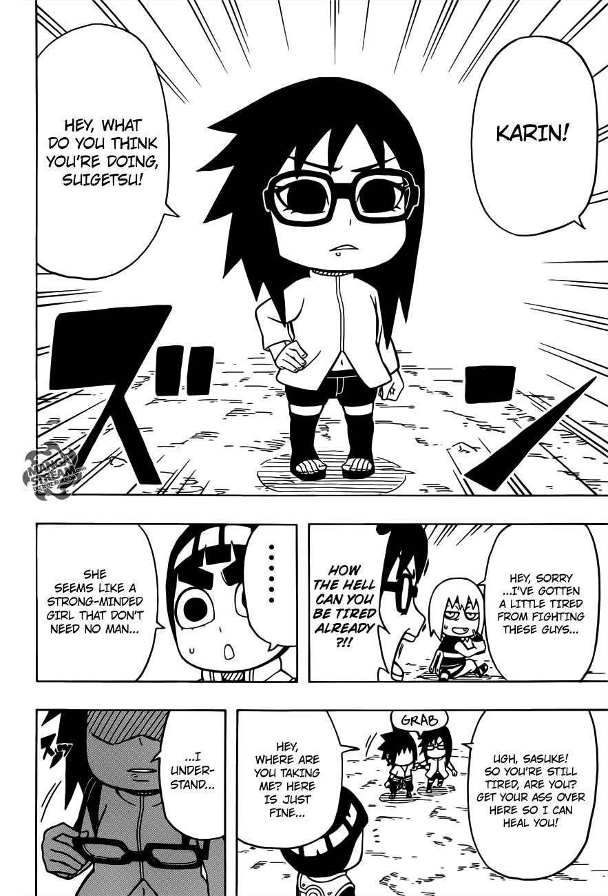 Rock Lee no Seishun Full-Power Ninden Chapter 19 page 12 - Chapter 19: Uchiha Sasuke!