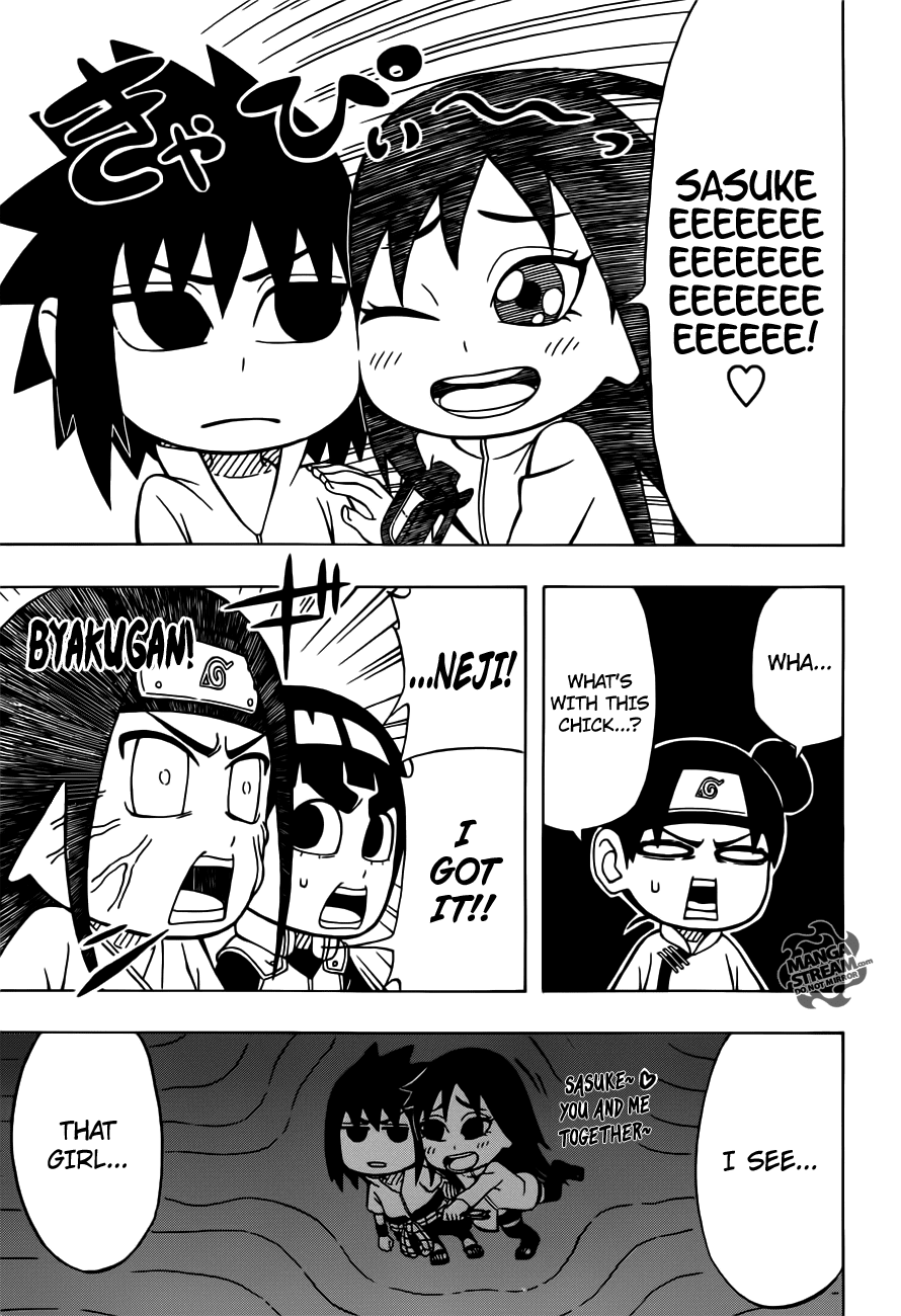 Rock Lee no Seishun Full-Power Ninden Chapter 19 page 13 - Chapter 19: Uchiha Sasuke!