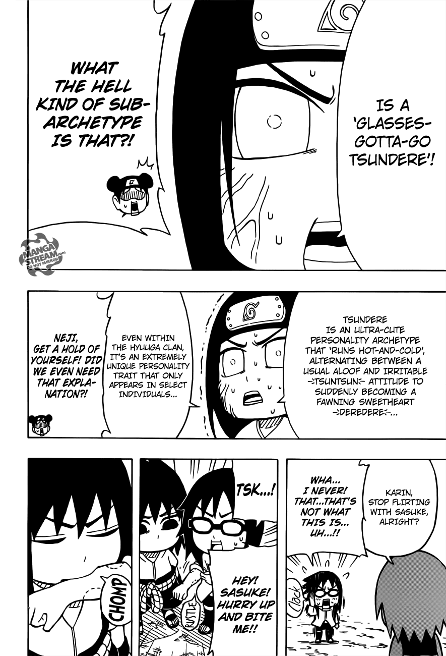 Rock Lee no Seishun Full-Power Ninden Chapter 19 page 14 - Chapter 19: Uchiha Sasuke!
