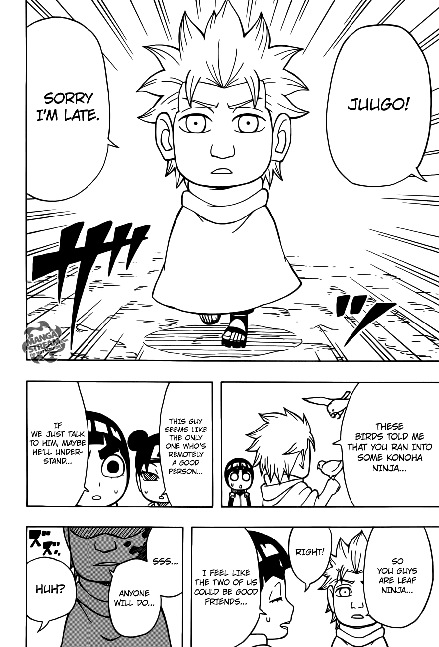 Rock Lee no Seishun Full-Power Ninden Chapter 19 page 16 - Chapter 19: Uchiha Sasuke!