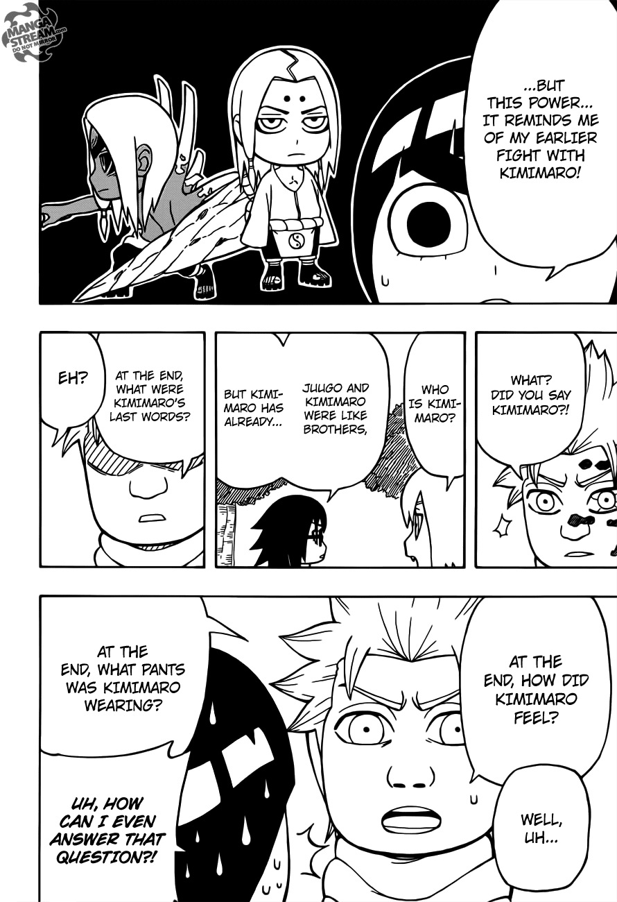 Rock Lee no Seishun Full-Power Ninden Chapter 19 page 18 - Chapter 19: Uchiha Sasuke!