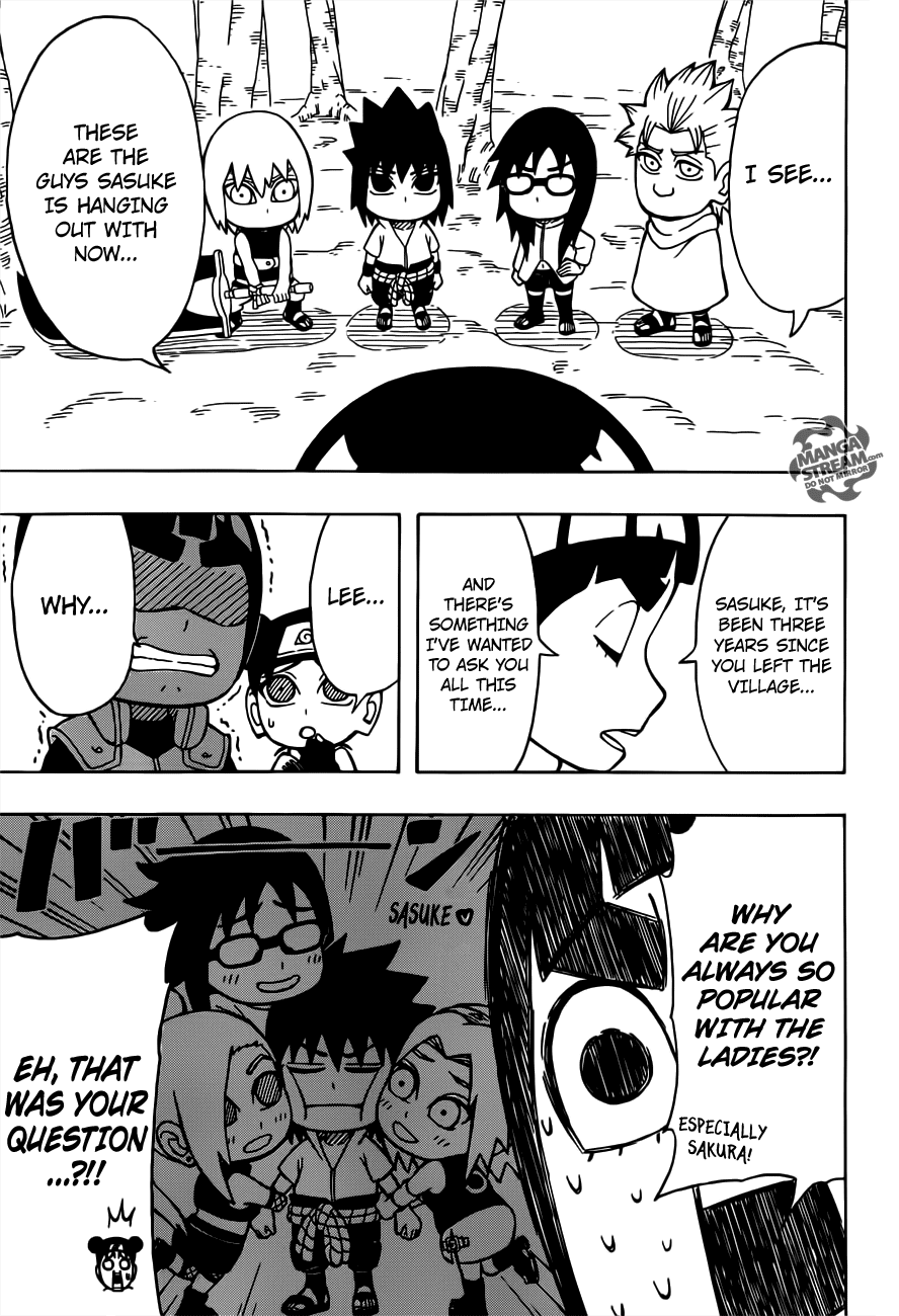Rock Lee no Seishun Full-Power Ninden Chapter 19 page 19 - Chapter 19: Uchiha Sasuke!