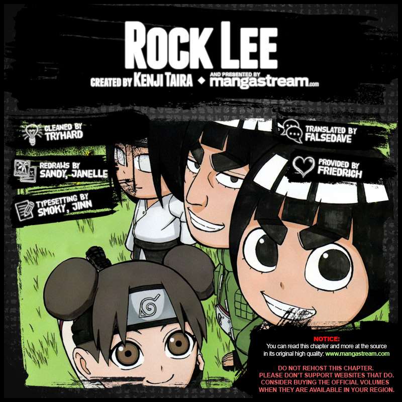 Rock Lee no Seishun Full-Power Ninden Chapter 19 page 2 - Chapter 19: Uchiha Sasuke!
