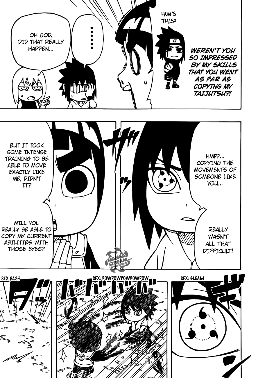 Rock Lee no Seishun Full-Power Ninden Chapter 19 page 21 - Chapter 19: Uchiha Sasuke!