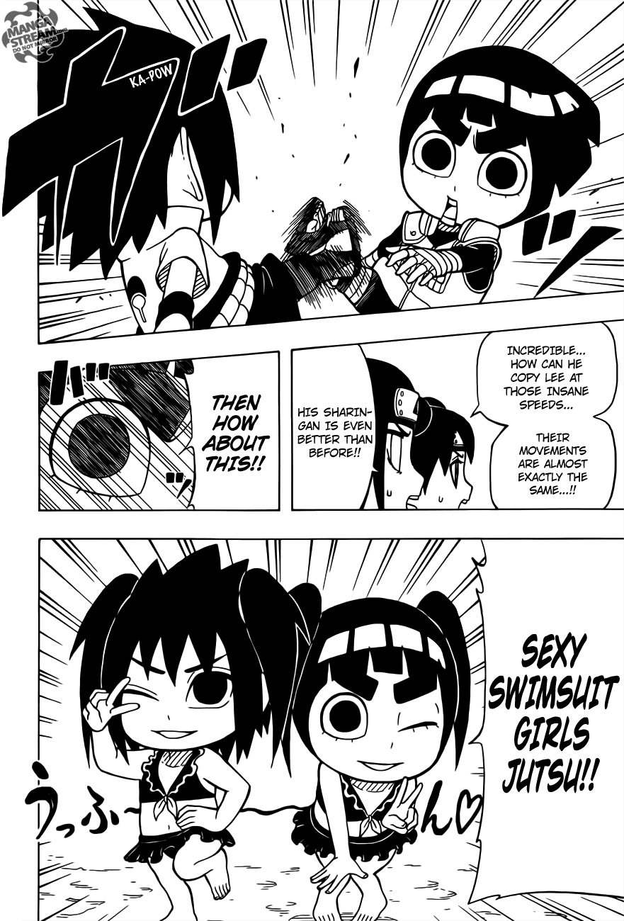 Rock Lee no Seishun Full-Power Ninden Chapter 19 page 22 - Chapter 19: Uchiha Sasuke!