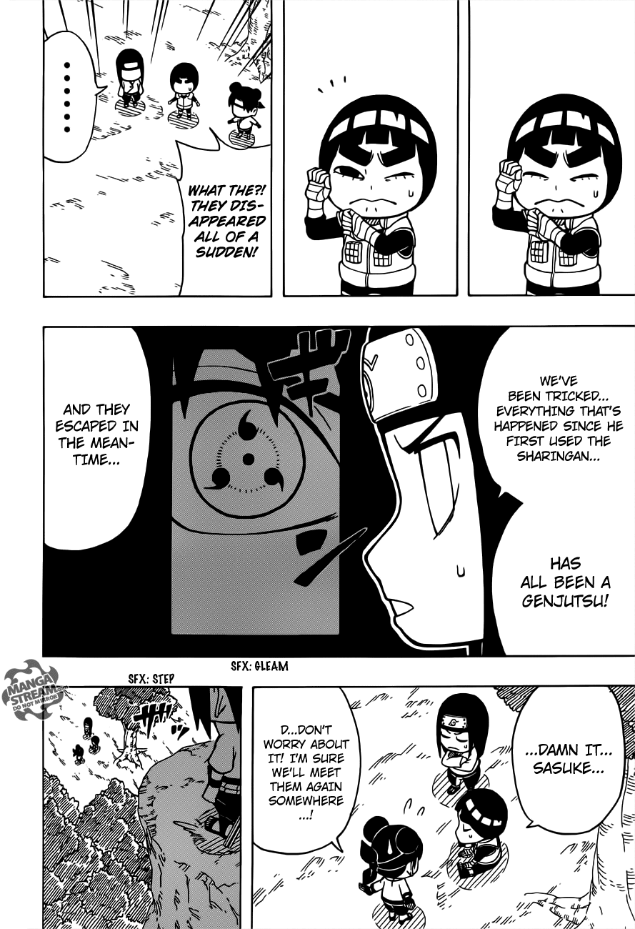 Rock Lee no Seishun Full-Power Ninden Chapter 19 page 25 - Chapter 19: Uchiha Sasuke!