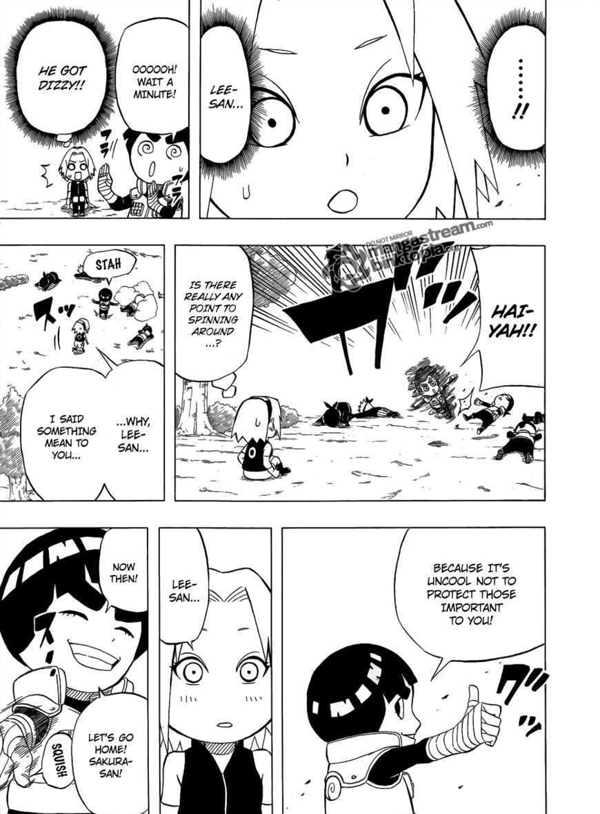 Rock Lee no Seishun Full-Power Ninden Chapter 2 page 15 - Chapter 2: The Huge Pitter-Patter Attack Plan of Love!