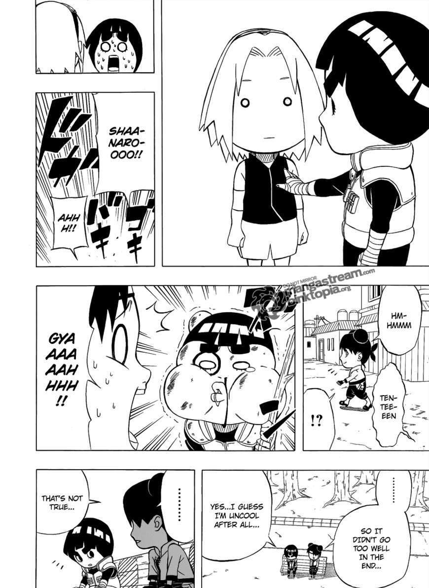 Rock Lee no Seishun Full-Power Ninden Chapter 2 page 16 - Chapter 2: The Huge Pitter-Patter Attack Plan of Love!