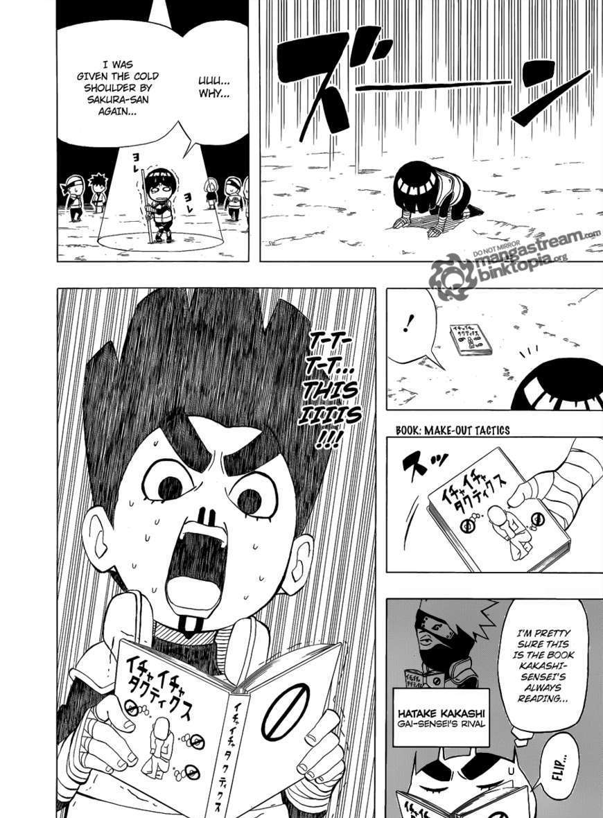 Rock Lee no Seishun Full-Power Ninden Chapter 2 page 4 - Chapter 2: The Huge Pitter-Patter Attack Plan of Love!