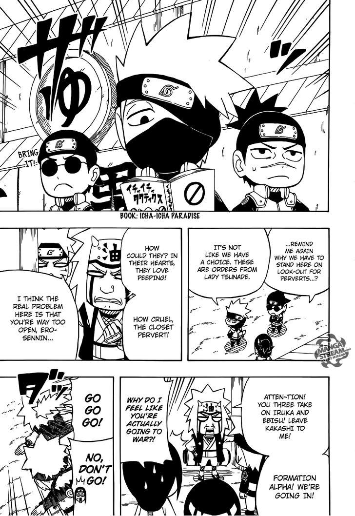 Rock Lee no Seishun Full-Power Ninden Chapter 20 page 12 - Chapter 20: Jiraya, The Legendary Peeping Ninja!!