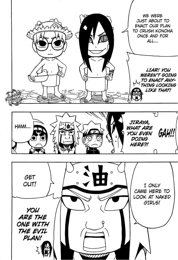 Rock Lee no Seishun Full-Power Ninden Chapter 20 page 23 - Chapter 20: Jiraya, The Legendary Peeping Ninja!!