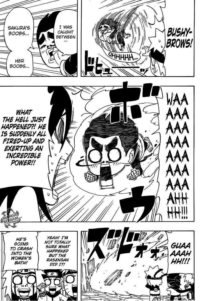 Rock Lee no Seishun Full-Power Ninden Chapter 20 page 29 - Chapter 20: Jiraya, The Legendary Peeping Ninja!!