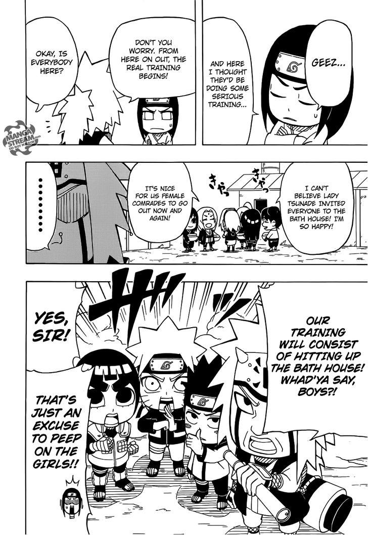 Rock Lee no Seishun Full-Power Ninden Chapter 20 page 7 - Chapter 20: Jiraya, The Legendary Peeping Ninja!!