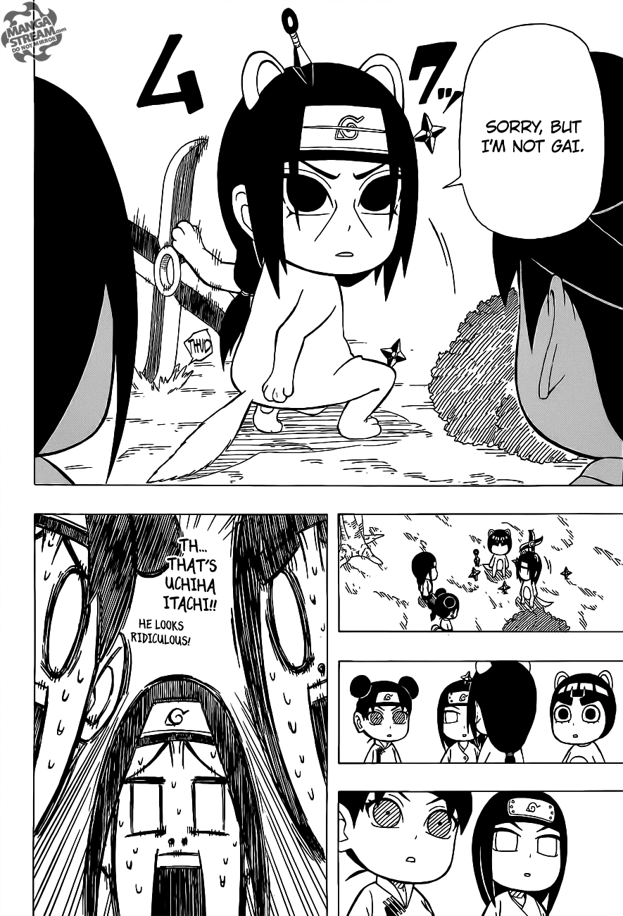 Rock Lee no Seishun Full-Power Ninden Chapter 21 page 11 - Chapter 21: Bizzare Beast Tag!