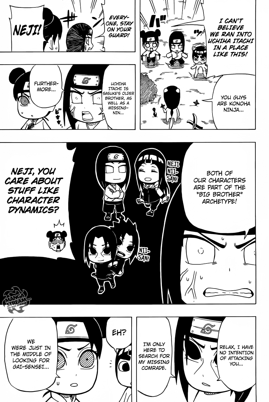 Rock Lee no Seishun Full-Power Ninden Chapter 21 page 12 - Chapter 21: Bizzare Beast Tag!