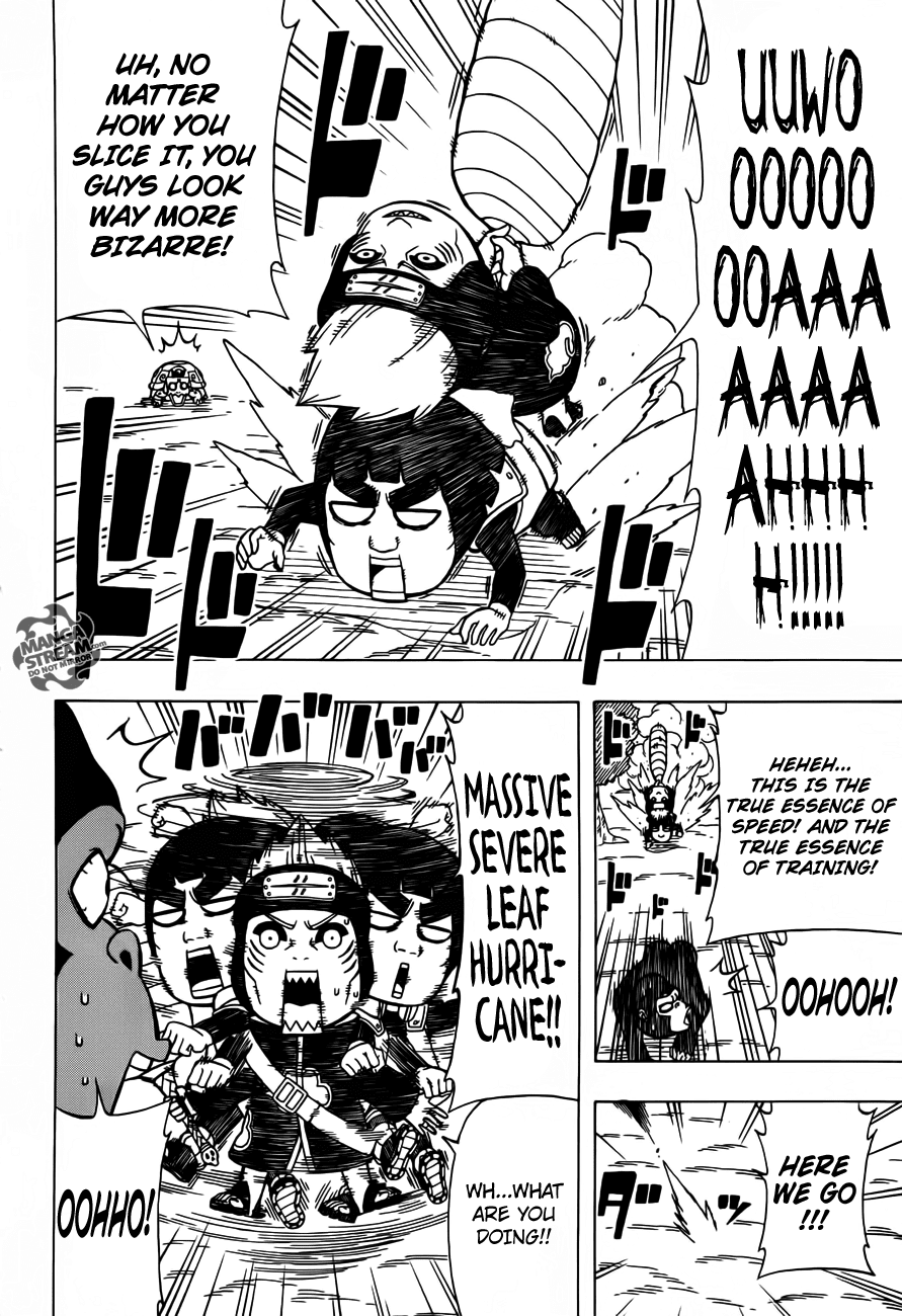 Rock Lee no Seishun Full-Power Ninden Chapter 21 page 15 - Chapter 21: Bizzare Beast Tag!