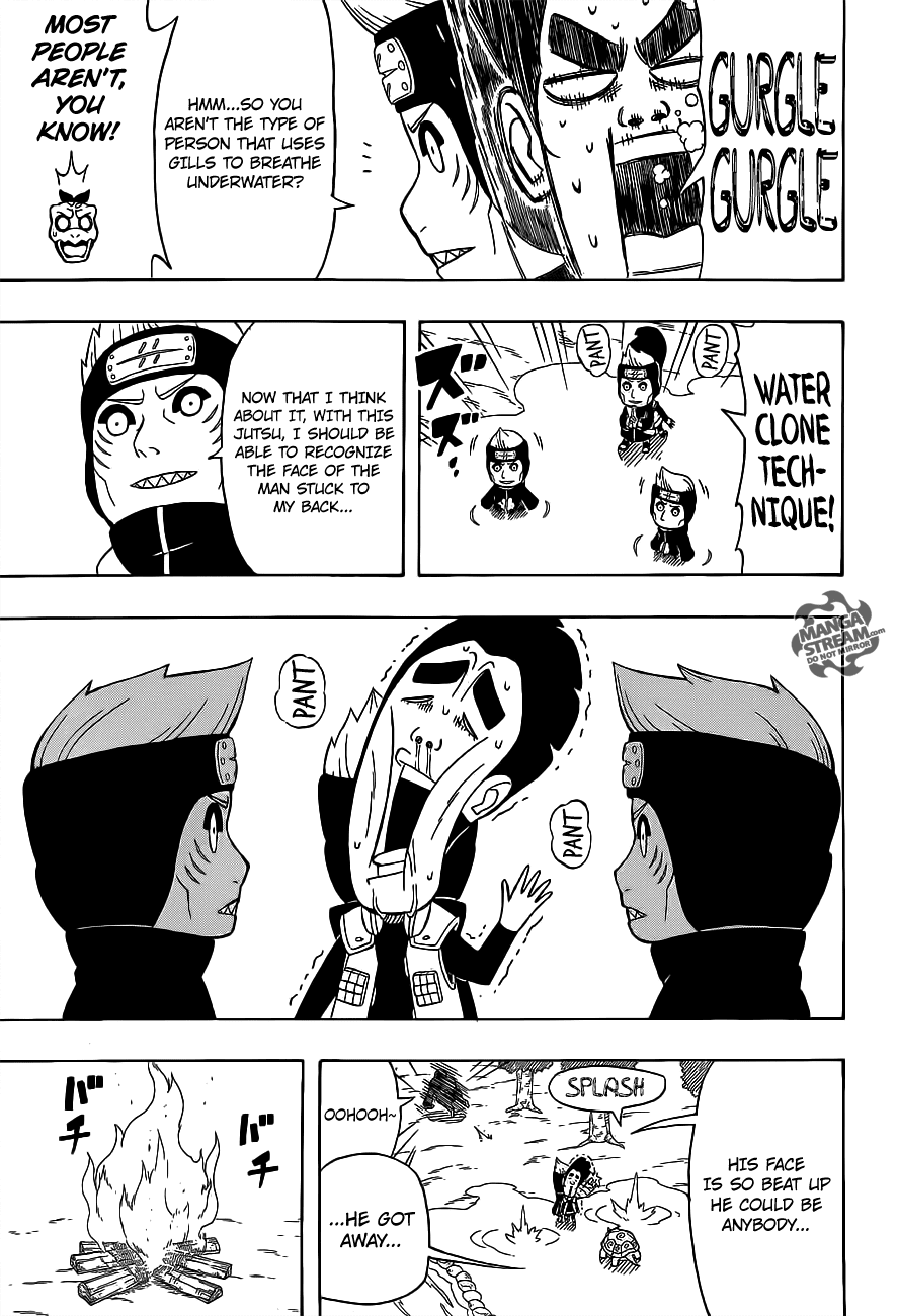Rock Lee no Seishun Full-Power Ninden Chapter 21 page 18 - Chapter 21: Bizzare Beast Tag!