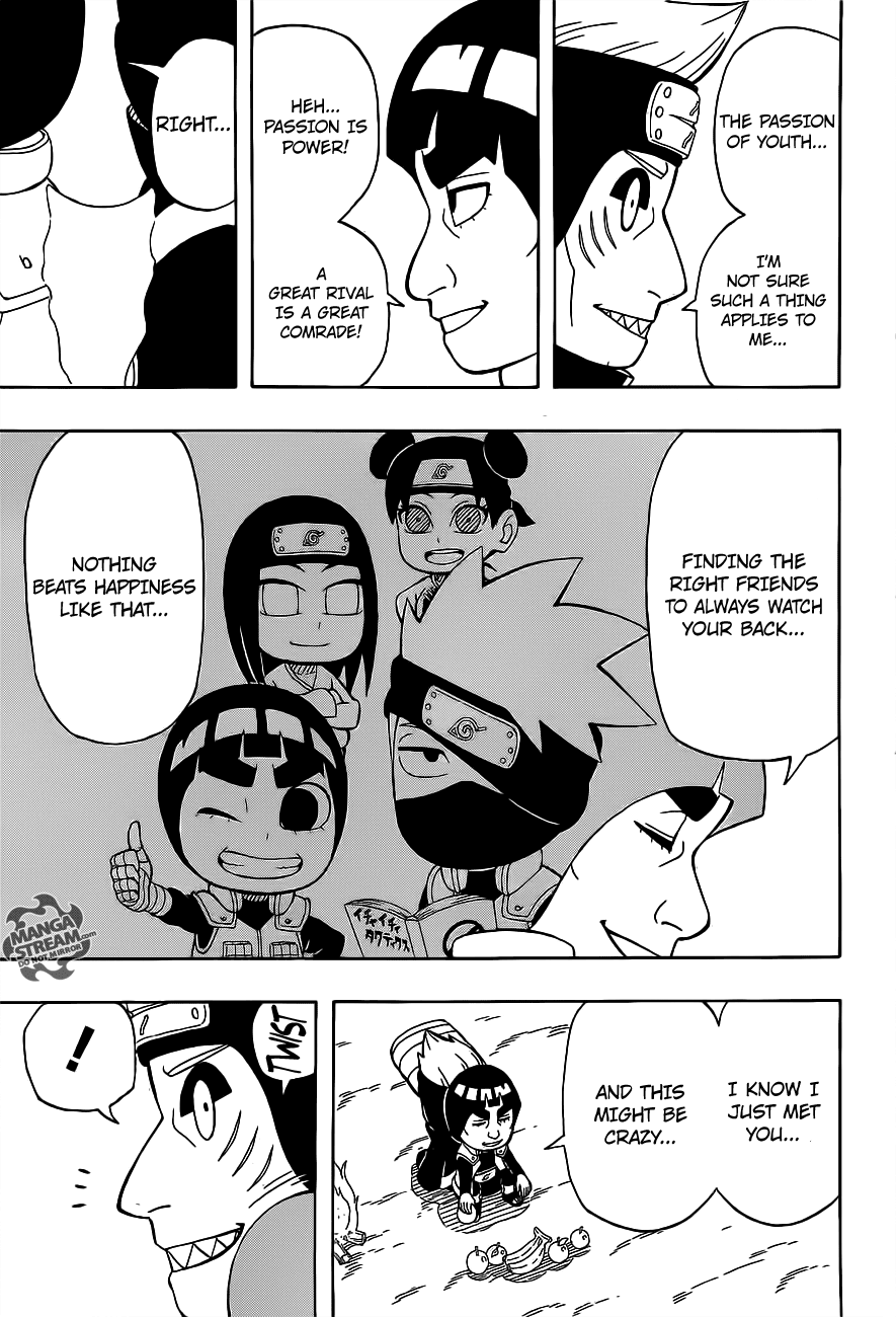 Rock Lee no Seishun Full-Power Ninden Chapter 21 page 21 - Chapter 21: Bizzare Beast Tag!